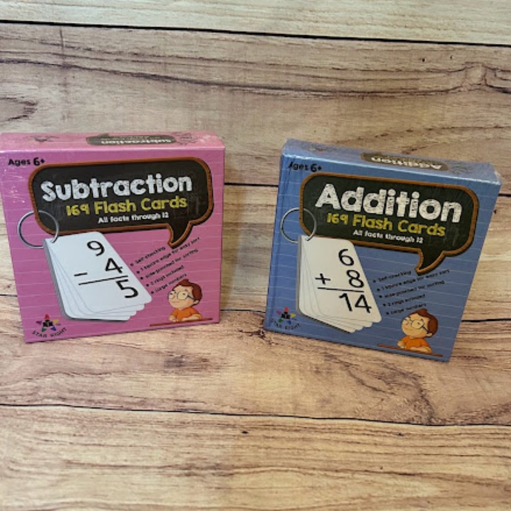 Star Right Addition and Subtraction Flashcards  **NEW**
